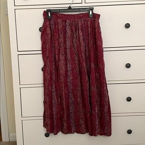 Paisley Long Skirt